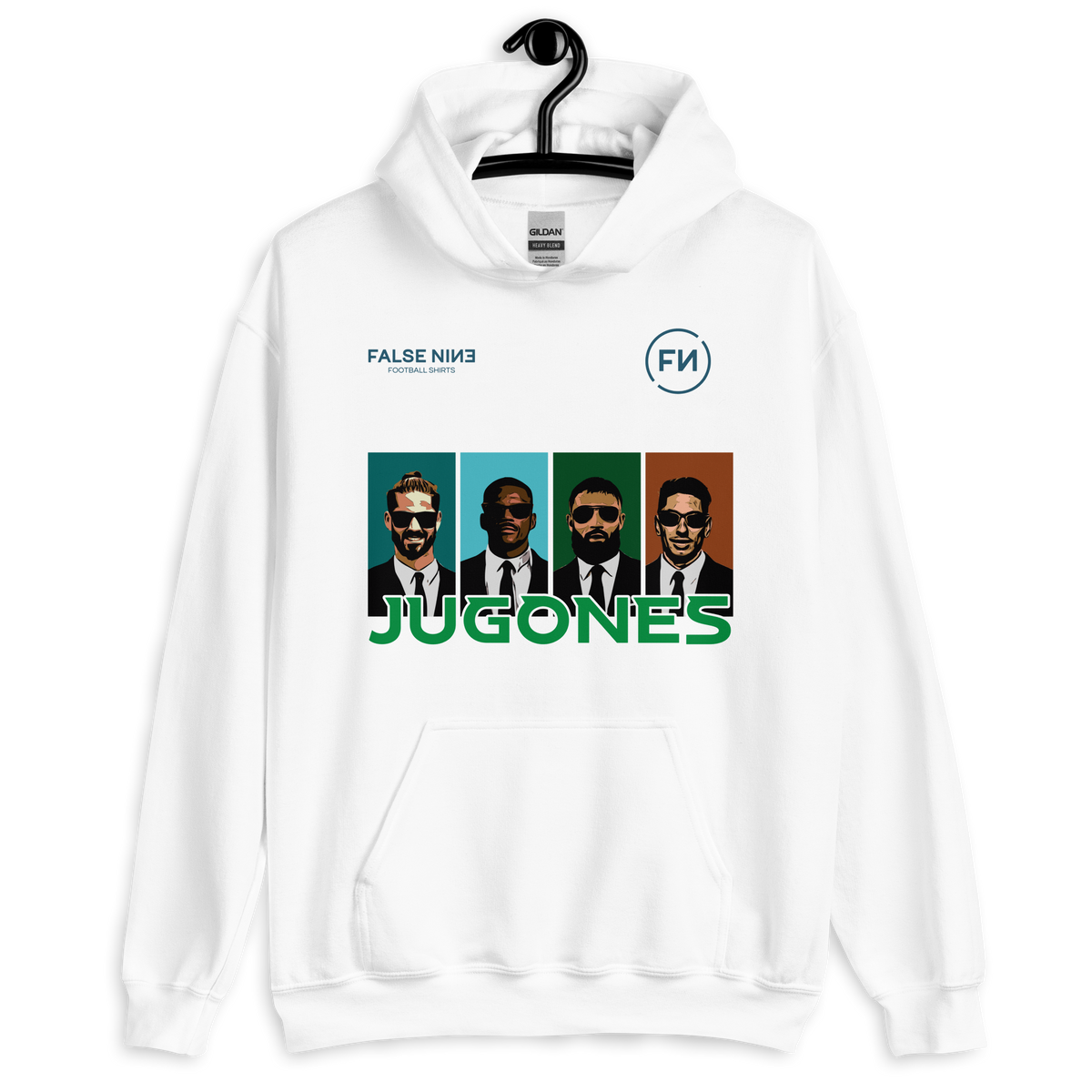 Sudadera con capucha unisex | RBB | Jugones 01 | Claros