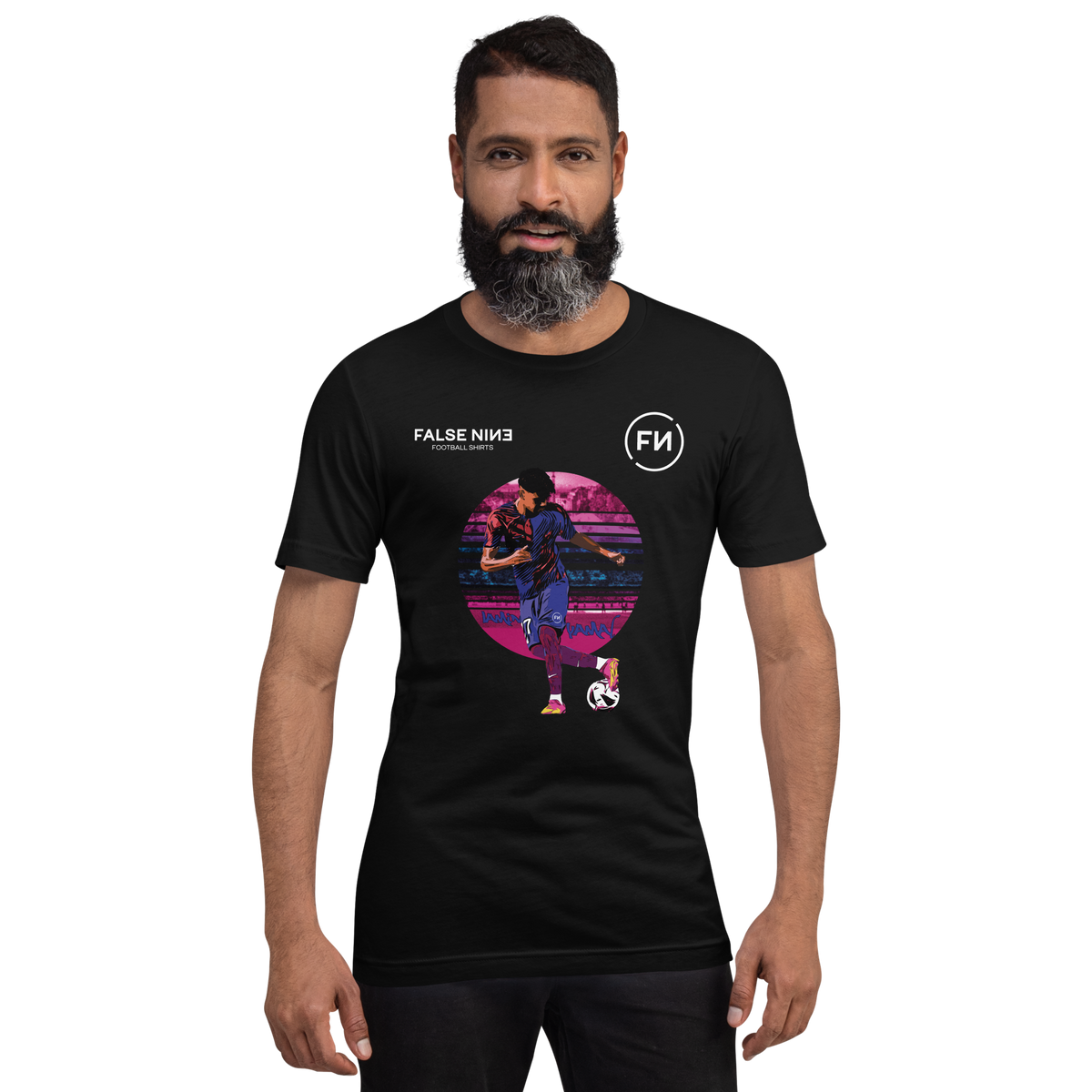 Camiseta de manga corta unisex | FCB | LY 01 | Oscuros