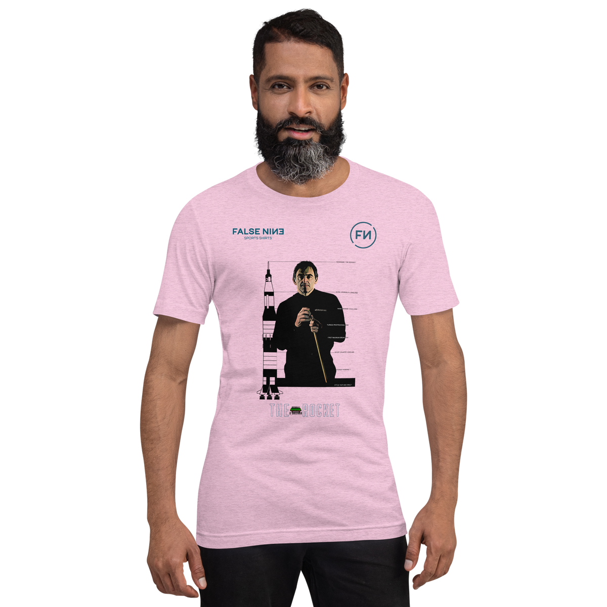 Camiseta de manga corta unisex | Snooker | ROS 01 | Claros